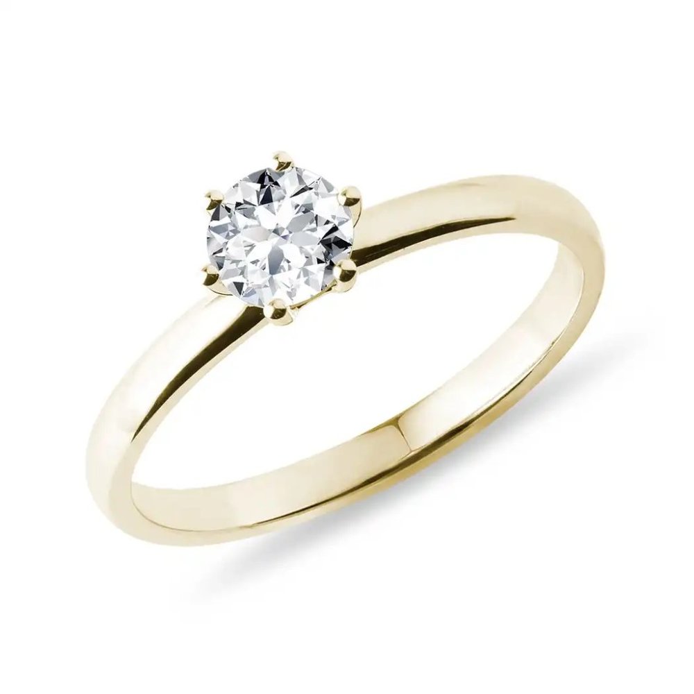 Certified 0.5ct. t.w. Diamond Solitaire Engagement Ring - Picture 3 of 16